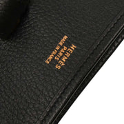 Hermes Black Ardennes Evelyne 1 GM Shoulder Bag R Square:A 154152
