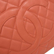 Chanel Pink Calfskin Medallion Tote Handbag 154155