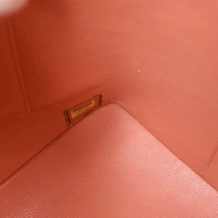 Chanel Pink Calfskin Medallion Tote Handbag 154155