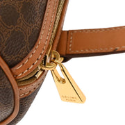Celine Brown Macadam Handbag MC96* 154158