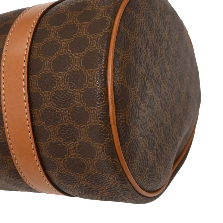 Celine Brown Macadam Handbag MC96* 154158