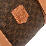 Celine Brown Macadam Handbag MC96* 154158