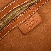 Celine Brown Macadam Handbag MC96* 154158