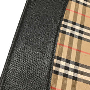 Burberry Beige Black House Check Shoulder Bag 154159