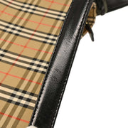 Burberry Beige Black House Check Shoulder Bag 154159