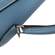 Hermes Blue Jean Togo Kelly 32 Retourne 2way Handbag Square:J 135.S 154161