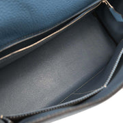 Hermes Blue Jean Togo Kelly 32 Retourne 2way Handbag Square:J 135.S 154161