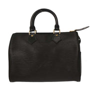 Louis Vuitton Black Epi Speedy 25 Handbag M43012 SP0965 154163