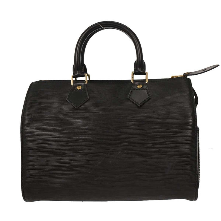 Louis Vuitton Black Epi Speedy 25 Handbag M43012 SP0965 154163