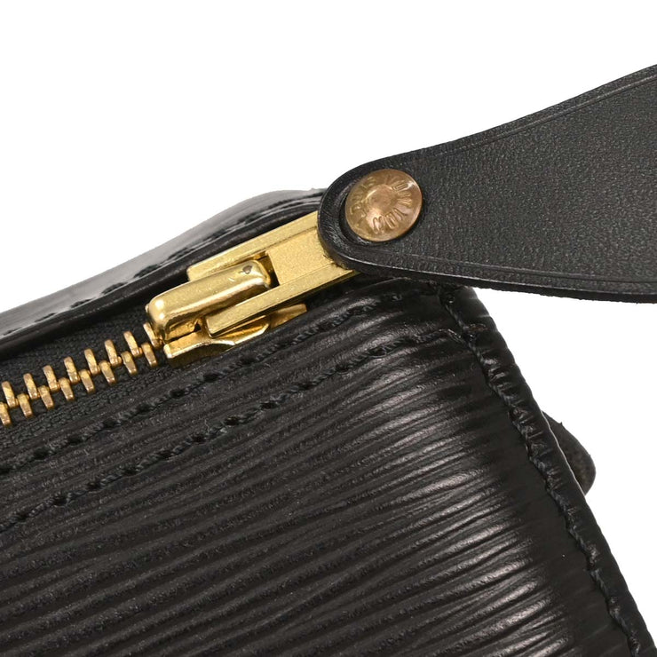 Louis Vuitton Black Epi Speedy 25 Handbag M43012 SP0965 154163