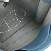 Hermes Blue Jean Togo Evelyne 1 PM Shoulder Bag RB Square:G 154165