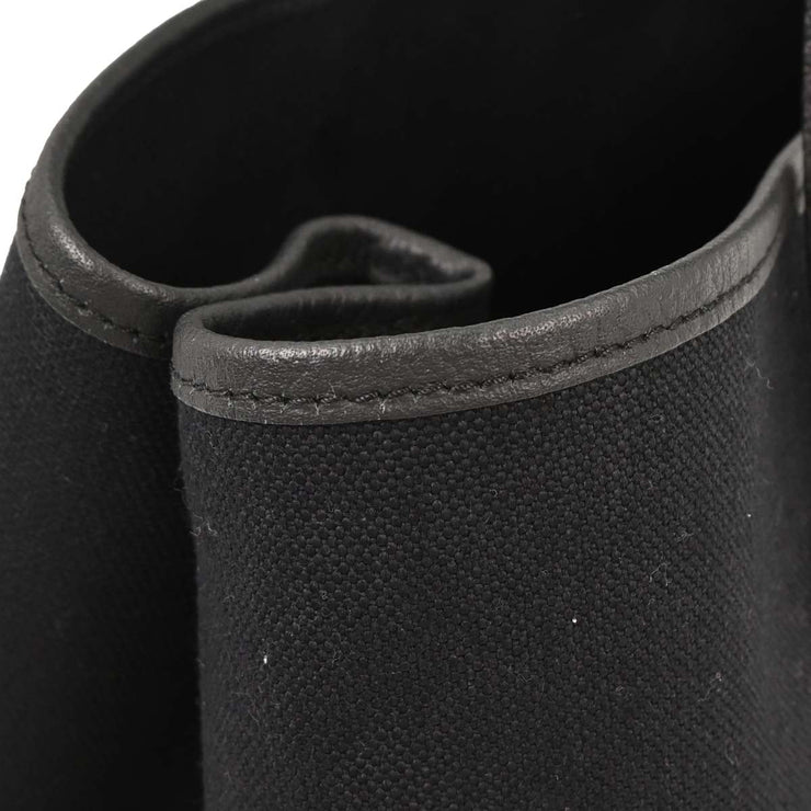 Hermes Black Toile H Negonda Garden Party 36 PM Tote Bag XGS006HI 154166
