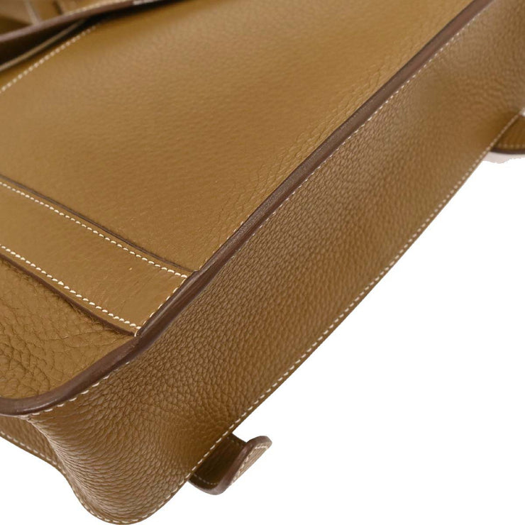 Hermes Kraft Taurillon Clemence Steve Caporal 27 Shoulder Bag Square:Q B148 154167