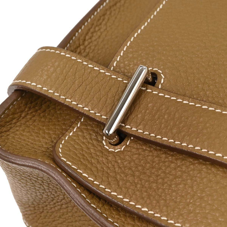 Hermes Kraft Taurillon Clemence Steve Caporal 27 Shoulder Bag Square:Q B148 154167