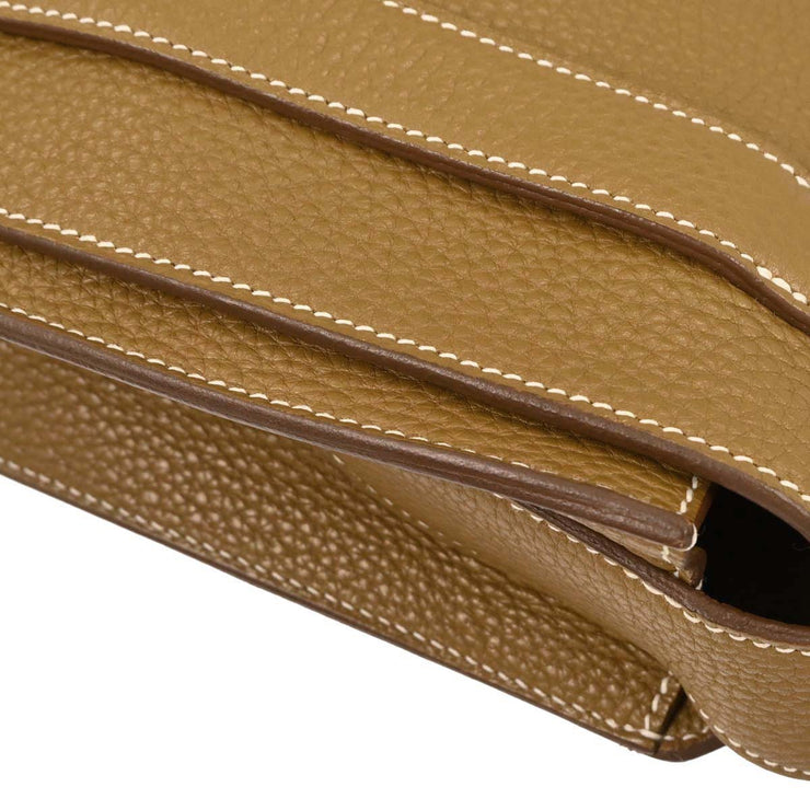 Hermes Kraft Taurillon Clemence Steve Caporal 27 Shoulder Bag Square:Q B148 154167
