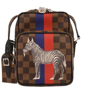 Louis Vuitton Damier Amazon Crossbody Shoulder Bag N42703 TR4156 154169