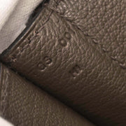 Hermes Taupe Taurillon Clemence Steve Caporal 27 Shoulder Bag TGS001HI 154170