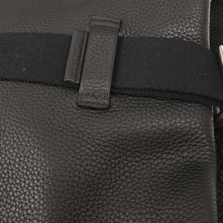 Hermes Black Taurillon Clemence Tibet Vertical MM Shoulder Bag B4 Square:I 154171