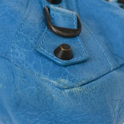 Balenciaga Blue The First 2way Handbag 103208.4680 1669 154224