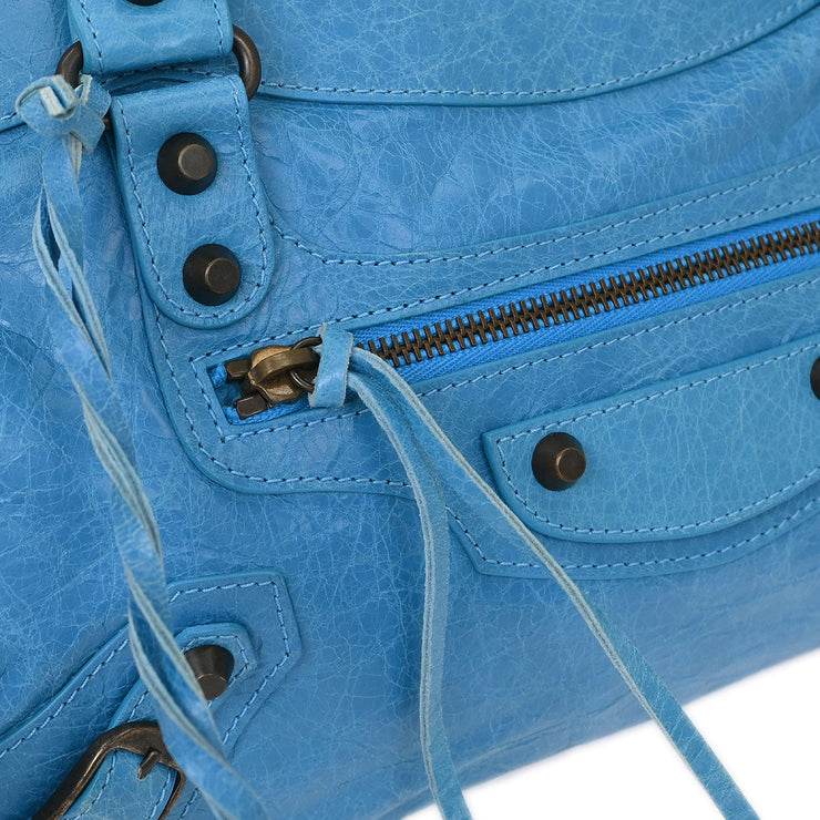 Balenciaga Blue The First 2way Handbag 103208.4680 1669 154224