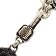 Chanel CC Chain Necklace Pendant Silver 99A 154234