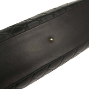 Chanel Black Calfskin Bowling Bag 50 154249
