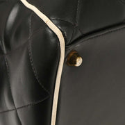 Chanel Black Calfskin Bowling Bag 50 154249