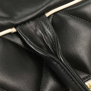 Chanel Black Calfskin Bowling Bag 50 154249