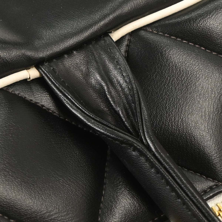Chanel Black Calfskin Bowling Bag 50 154249