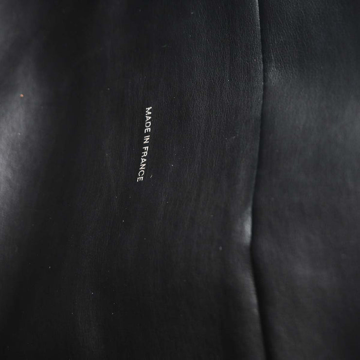 Chanel Black Calfskin Bowling Bag 50 154249