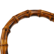 Gucci Black Pigskin Bamboo 2way Handbag 000.926.0633  154251