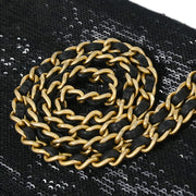 Chanel Black Sequins Dare To Disturb Shoulder Bag 154253