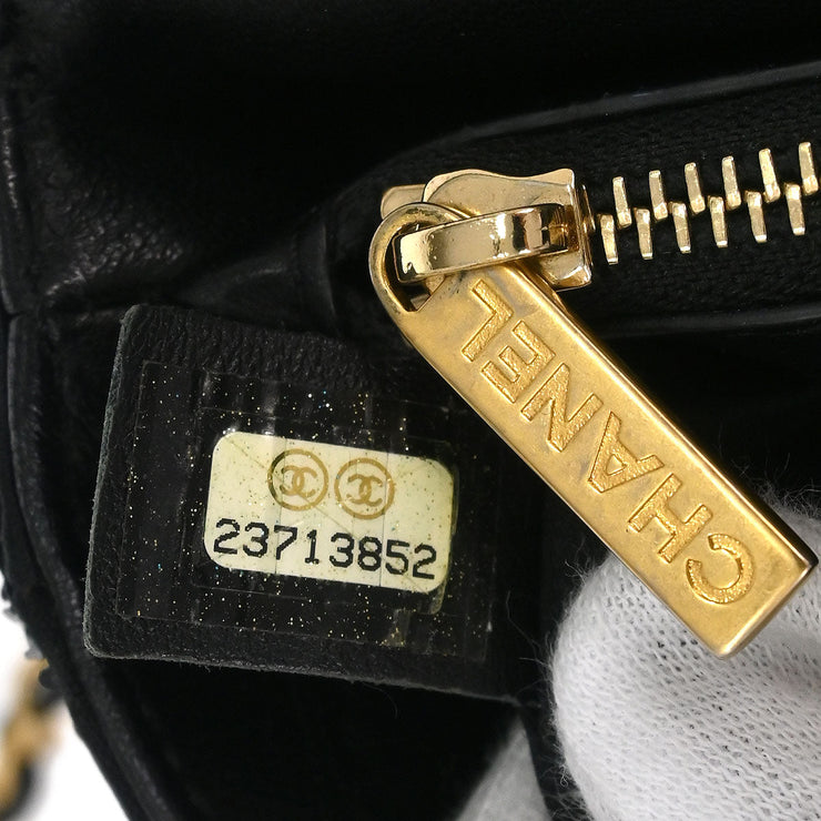 Chanel Black Sequins Dare To Disturb Shoulder Bag 154253