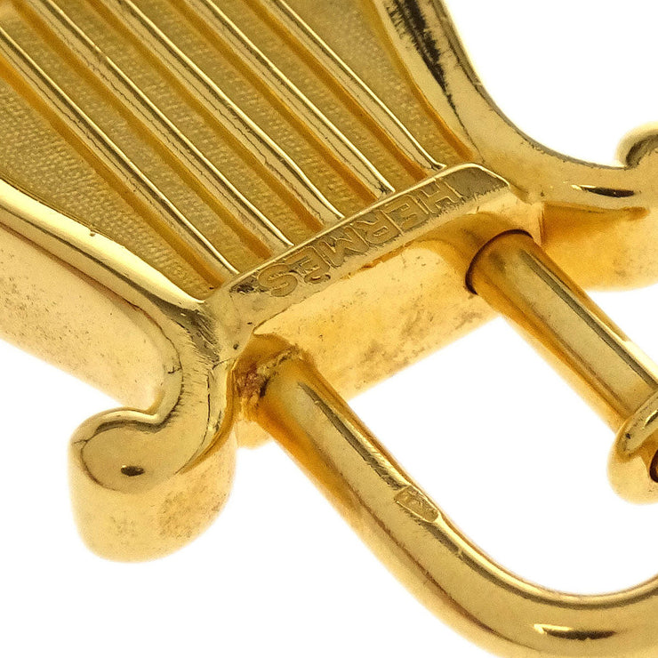 Hermes Harp 1996 Cadena Padlock Gold Small Good 154263
