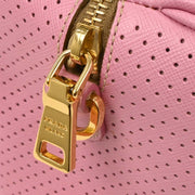 Prada Pink Yellow Perforated Handbag BL0655 31 22 154269