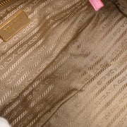 Prada Pink Yellow Perforated Handbag BL0655 31 22 154269