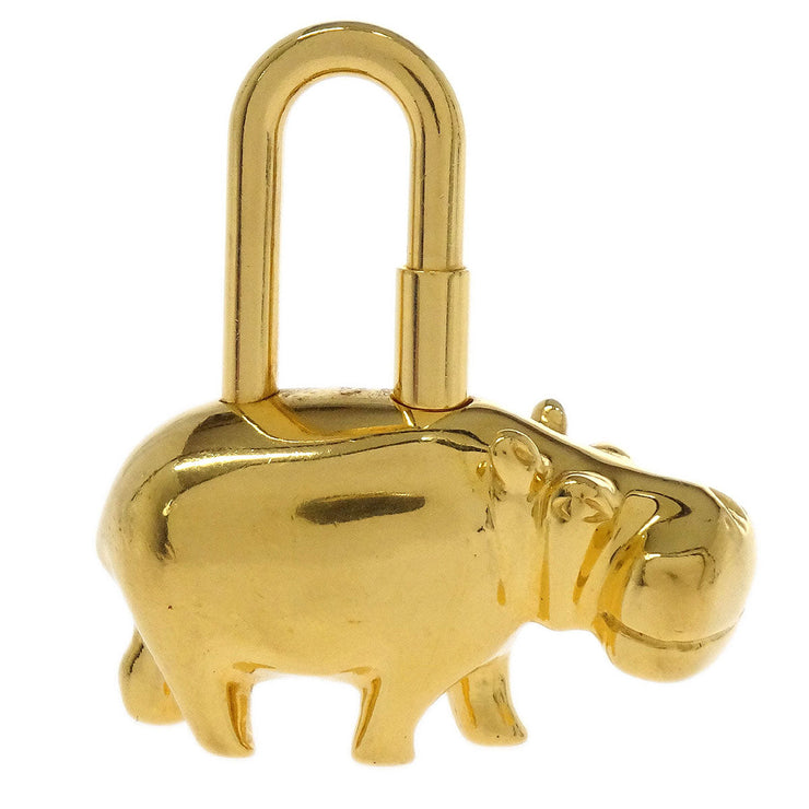 Hermes 2005 Annee Des Fleuves Cadena Gold Small Good 154270