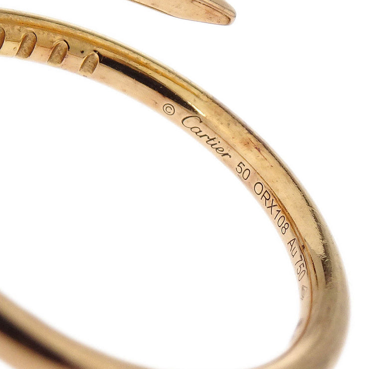 Cartier Juste Un Clou Ring ORX108 Au750 Gold #50 154272
