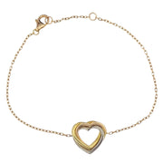 Cartier Trinity Heart Bracelet IN1529 Au750 154275