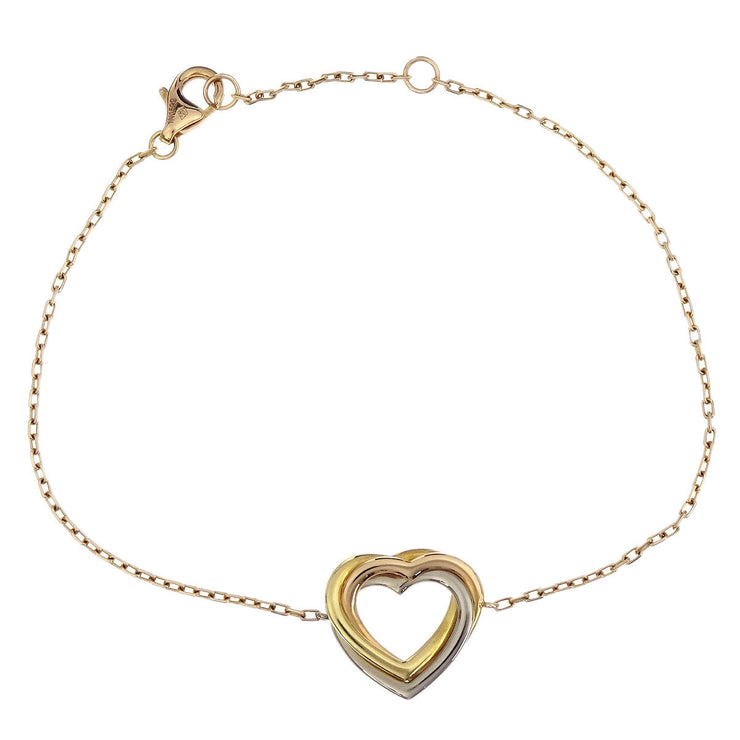 Cartier Trinity Heart Bracelet IN1529 Au750 154275