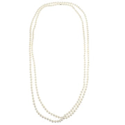 Tiffany & Co. Chain Necklace SV925 Silver Freshwater Pearl 154276