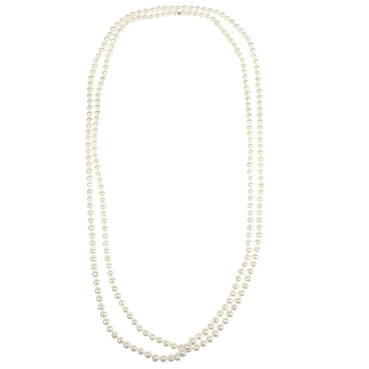 Tiffany & Co. Chain Necklace SV925 Silver Freshwater Pearl 154276