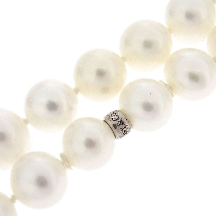 Tiffany & Co. Chain Necklace SV925 Silver Freshwater Pearl 154276