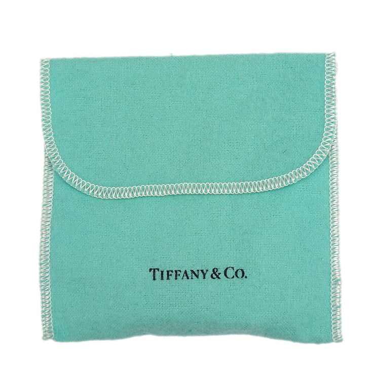 Tiffany & Co. Open Heart Chain Necklace SV925 Silver Freshwater Pearl 154278