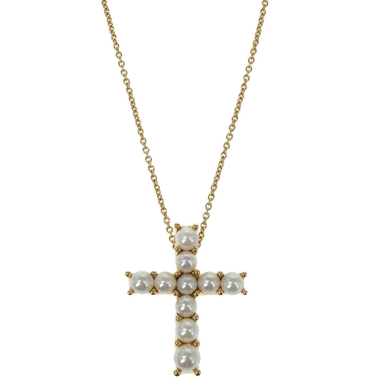 Mikimoto Pendant Necklace 18K Pearl Gold 154279