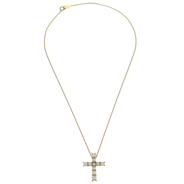 Mikimoto Pendant Necklace 18K Pearl Gold 154279