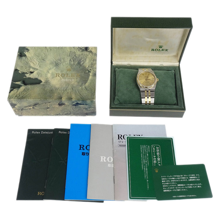 Rolex Oysterquartz Datejust Ref.17013 Watch SS 18KYG 154282