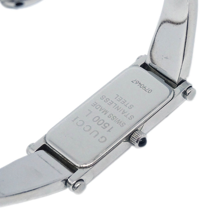 Gucci 1500L Quartz Watch SS 154296