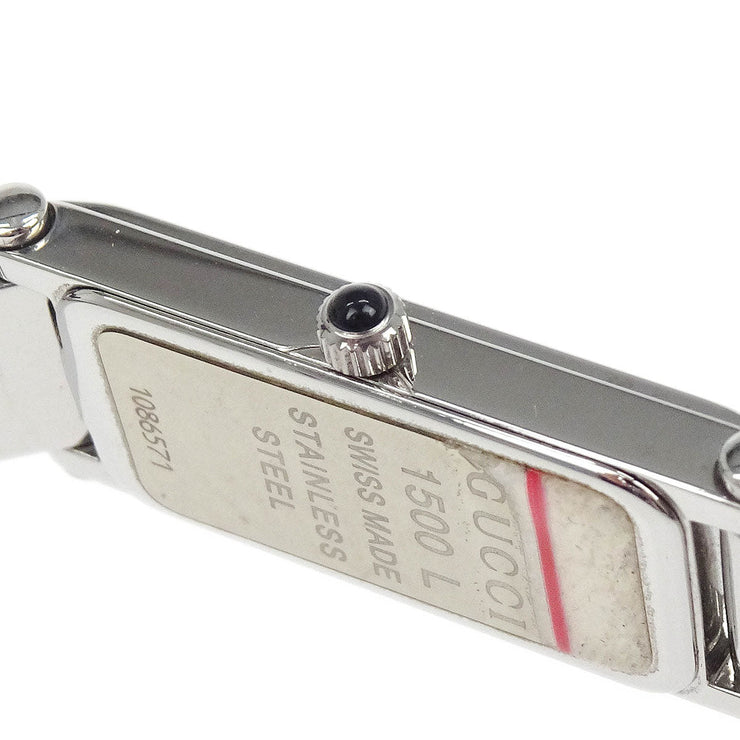 Gucci 1500L Quartz Watch SS 154304
