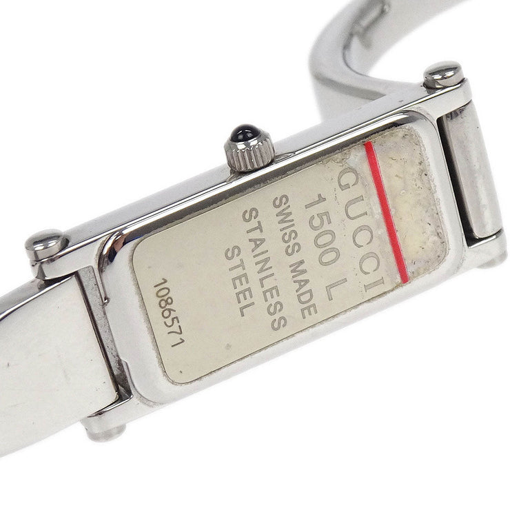 Gucci 1500L Quartz Watch SS 154304